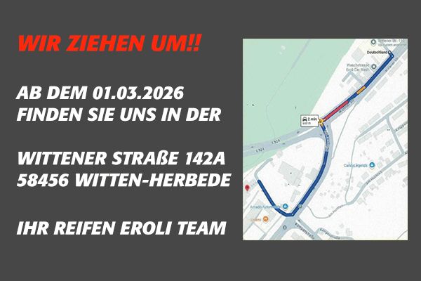 Ab dem 01.03.2026 finden Sie uns in der Wittener Straße 142a, 58456 Witten-Herbede
